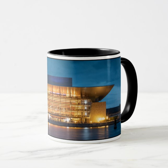 Copenhagen Opera House Mug (Front Right)
