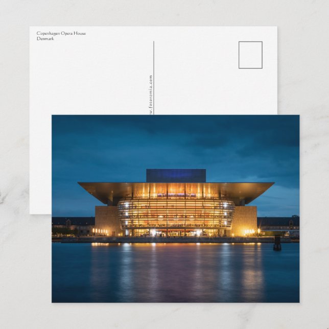 Copenhagen Opera House Postcard (Front/Back)