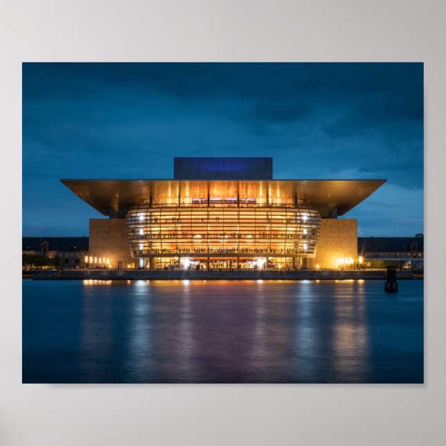 Copenhagen Opera House Poster (Front)