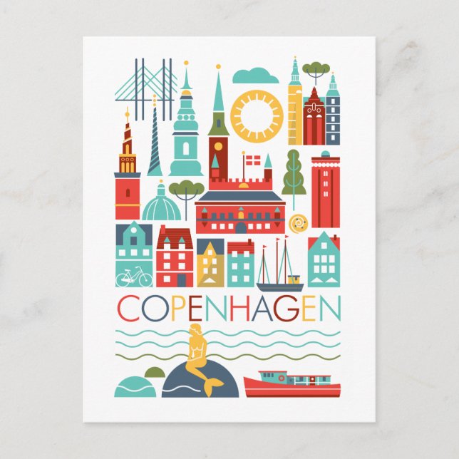 Copenhagen Postcard (Front)