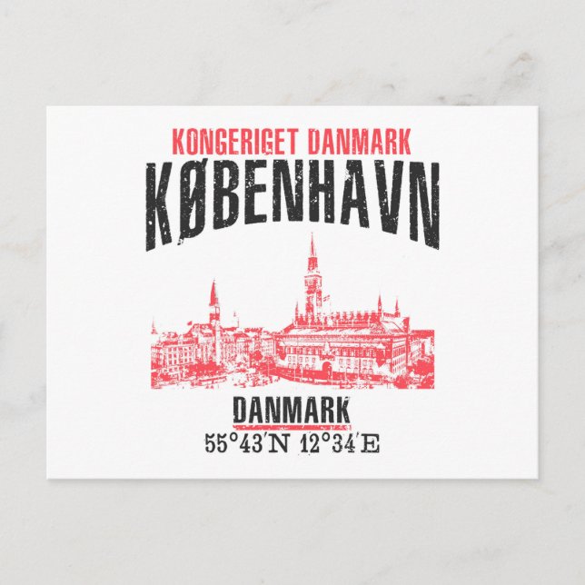 Copenhagen Postcard (Front)