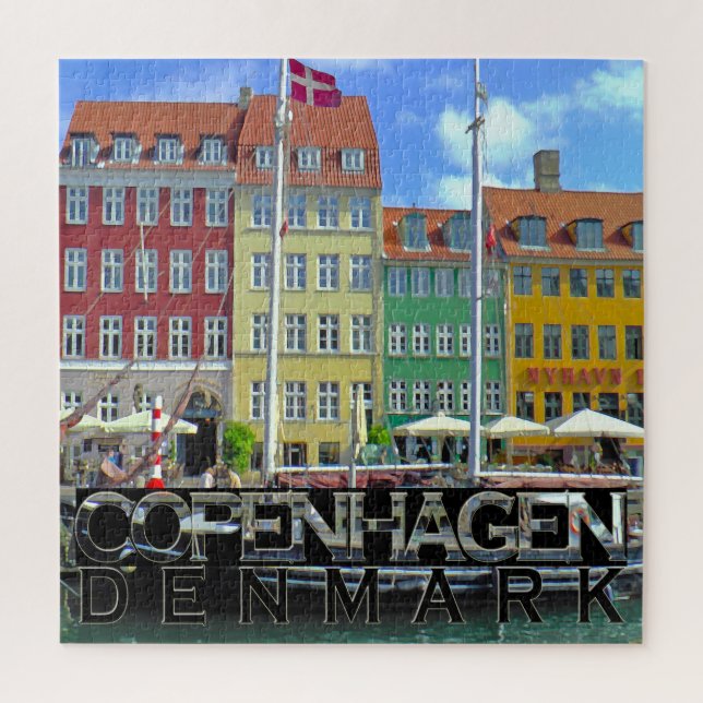 Copenhagen Square Puzzle (Vertical)