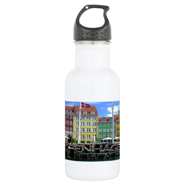 Copenhagen Stainless Steel Water Bottle (Front)