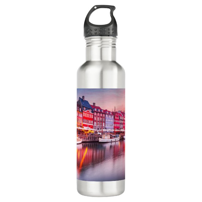 Copenhagen Stainless Steel Water Bottle (Front)