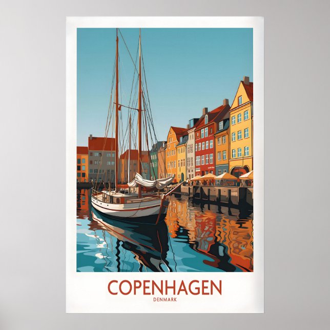 Copenhagen Wall Art (Front)