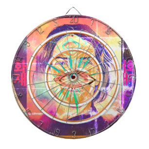 Copernicus a Fire Elf High Weirdness Dart Board