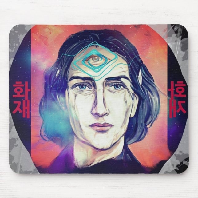 Copernicus a Fire Elf High Weirdness Mouse Pad (Front)