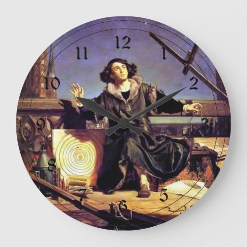 Copernicus in the Tower at Frombork Large Clock