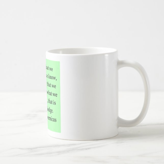 copernicus quote coffee mug (Right)