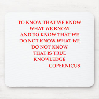 COPERNICUS quote Mouse Pad