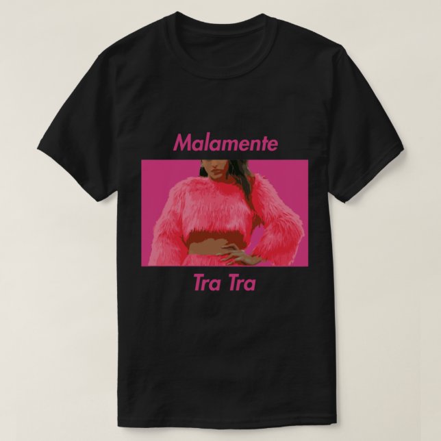 Copia de Rosalia Malamente Pink   T-Shirt (Design Front)