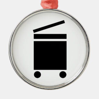 Copier Metal Ornament