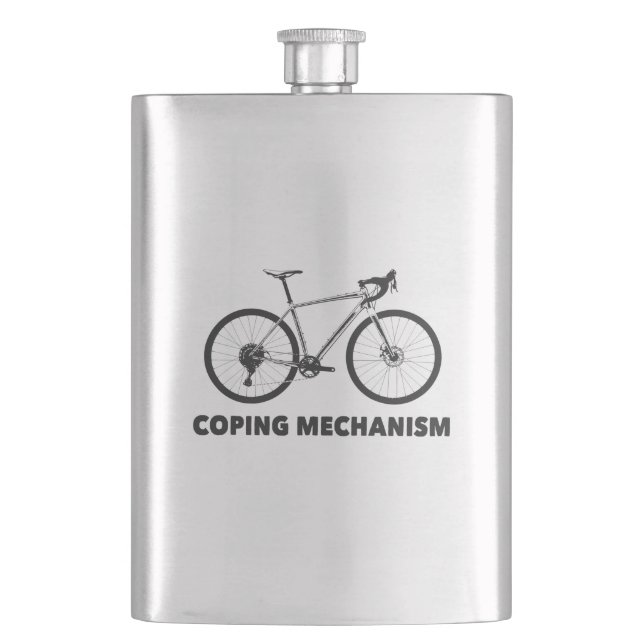 Coping Mechanism Bike Flask (Front)