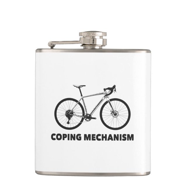 Coping Mechanism Bike Flask (Front)
