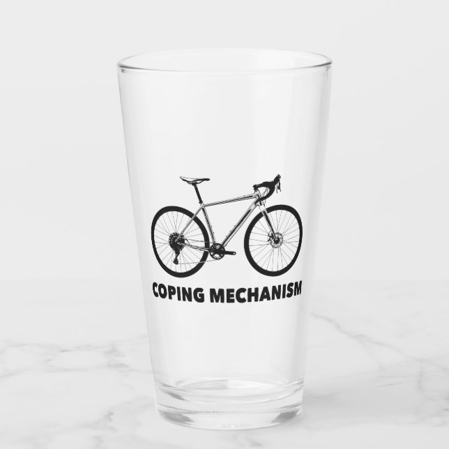 Coping Mechanism Bike Glass (Front)