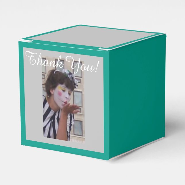 Coporate Events, Party, Banquet, Shower, Trendy Favor Boxes (Front Side)