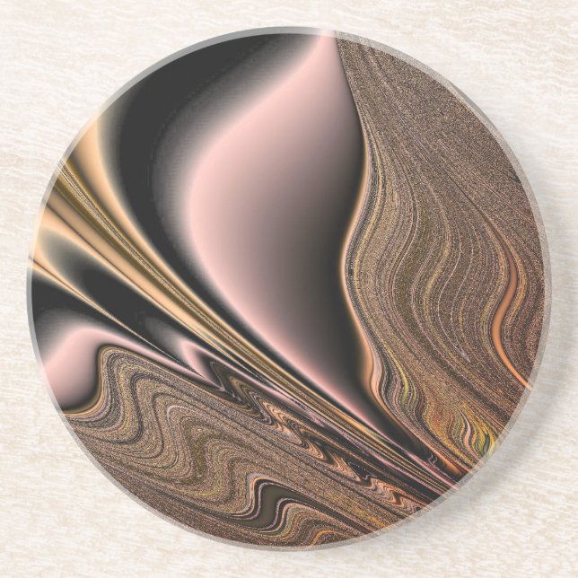 Copper Agate Coaster (Front)