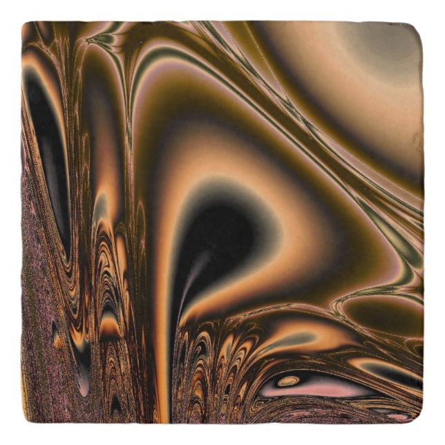 Copper Agate Trivet (Front)