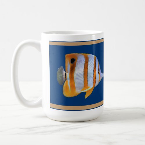 Copper_Banded Angelfish Coffee Mug