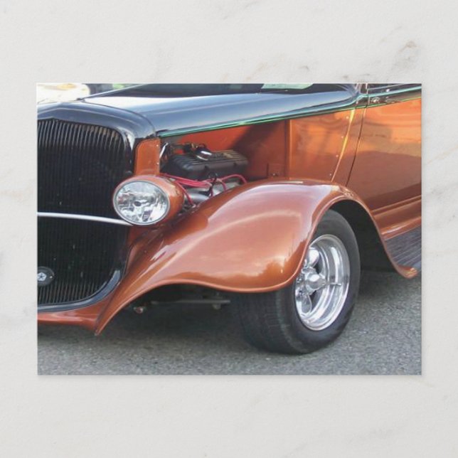 Copper Beauty Postcard (Front)