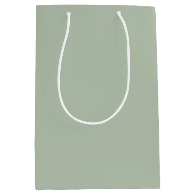 Copper Bells Pale Green Medium Gift Bag (Front)