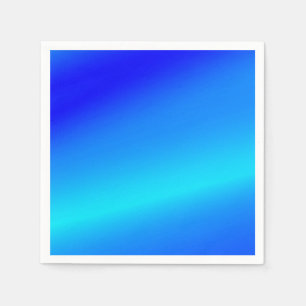 Copper blue ombre watercolor abstract pastel  napkins