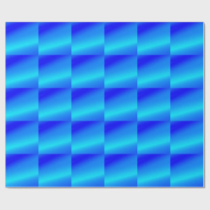 Copper blue ombre watercolor abstract pastel wrapping paper