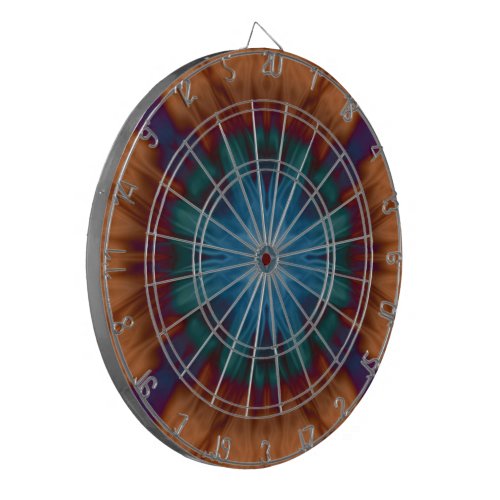 Copper Blues Dart Board