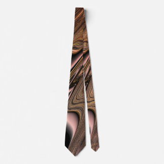 Copper Blush Agate Neck Tie