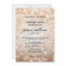 Copper Bokeh Lights Elegant Wedding