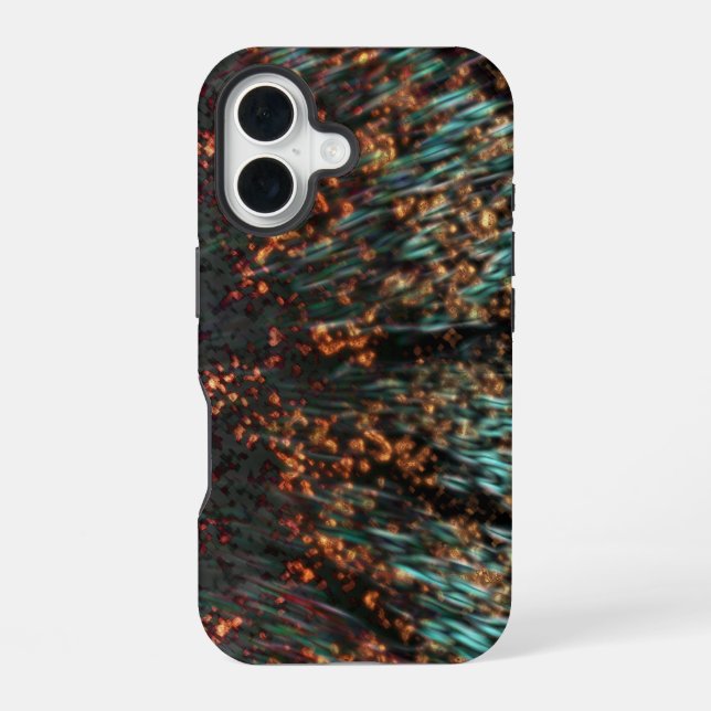 Copper Borealis Iphone Case (Back)