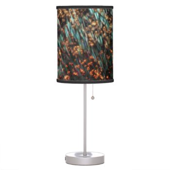 Copper Borealis Table Lamp by DeepFlux at Zazzle