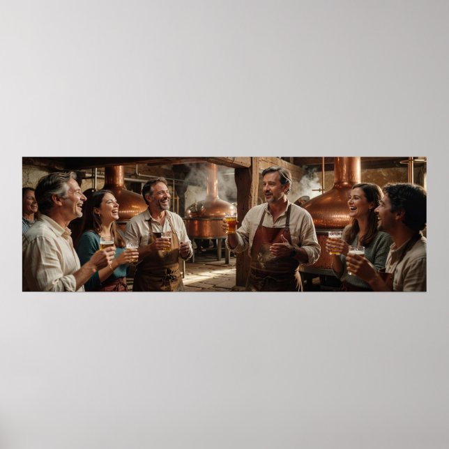 Copper Brewery Laughter and Warmth Poster (Front)