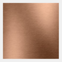 Copper Brown Brushed Metal Surface or Texture