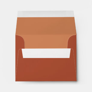 Copper Brown Envelope with Pre-Printed Address