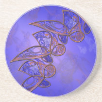 Copper Butterflies Coaster