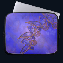 Copper Butterflies Laptop Sleeve