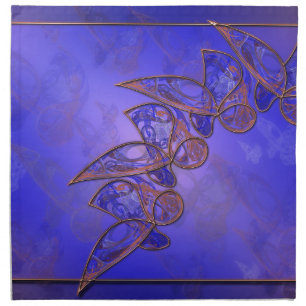 Copper Butterflies Napkins