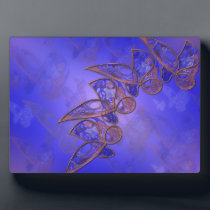 Copper Butterflies Photo Plaque