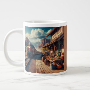 Copper Canyon Express Giant Coffee Mug