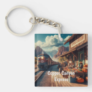 Copper Canyon Express Keychain