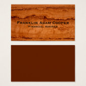 Copper Canyon Granite, amber gold Sedona mountains (Front & Back)