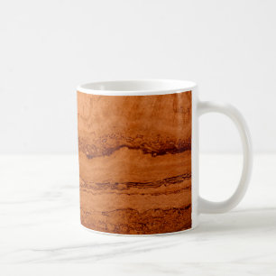 Copper Canyon Granite, amber gold Sedona mountains Coffee Mug