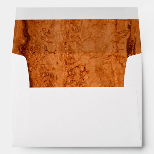 Copper Canyon Granite amber gold Sedona mountains Envelope