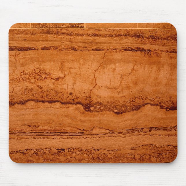 Copper Canyon Granite, amber gold Sedona mountains Mouse Pad (Front)