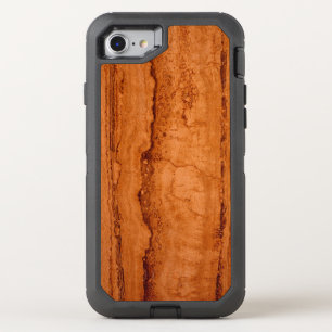 Copper Canyon Granite, amber gold Sedona mountains OtterBox Defender iPhone SE/8/7 Case