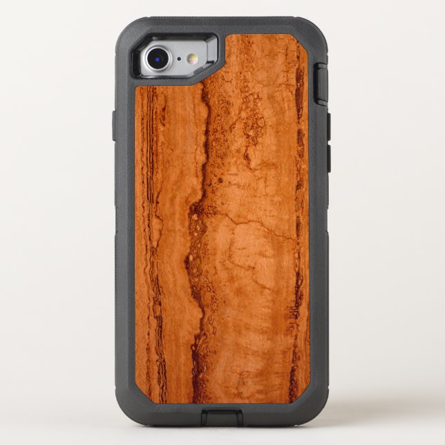 Copper Canyon Granite, amber gold Sedona mountains Otterbox iPhone Case (Back)