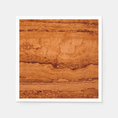 Copper Canyon Granite amber gold Sedona mountains Paper Napkins