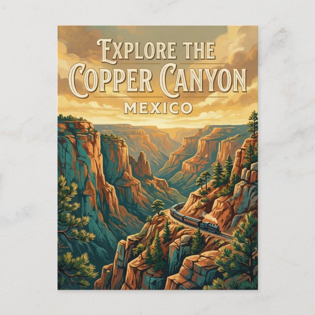 Copper Canyon Postcard (Front)