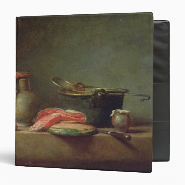 Copper Cauldron with a Pitcher 3 Ring Binder (Front/Inside)